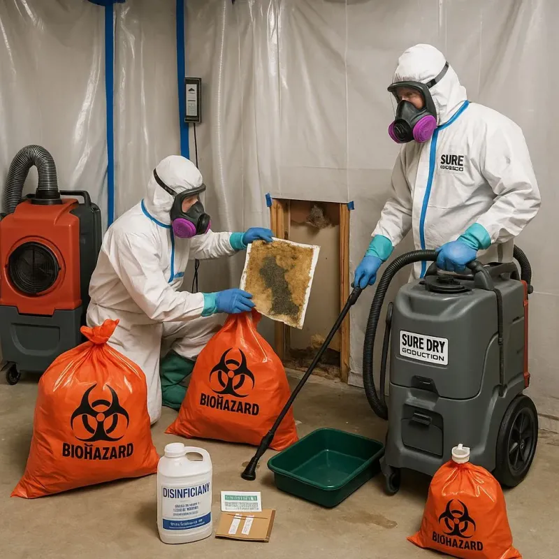Contaminated Water Handling Protocols process in Redwood Shores, CA
